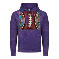 Cloud Purple western pattern and american football Vintage Hoodie - BarkalooDesign