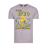 Vintage Zinc it costs zero dollars to be a nice person Vintage Tee - MaliasSmallBusiness