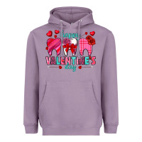 Lavender Happy Valentine's Day with teeth Valentine's Day Heavyweight Hoodie - HowdyJamesFarm