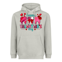 Moon Dust Happy Valentine's Day with teeth Valentine's Day Heavyweight Hoodie - HowdyJamesFarm