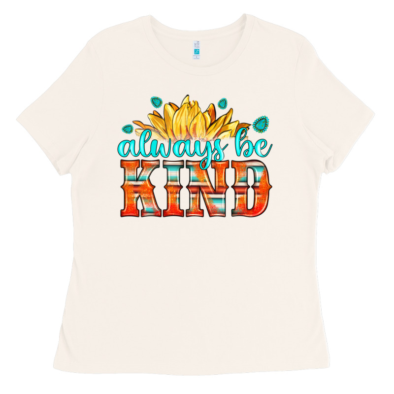 Always Be Kind Ladies Tee by HRA Design Shop | Teevron