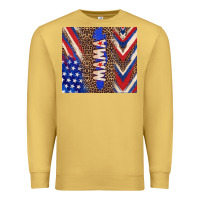 Antique Gold American mama Premium Sweatshirt - TumblerDesignByShophia