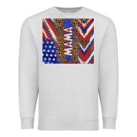 Dove Grey American mama Premium Sweatshirt - TumblerDesignByShophia