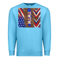 Ocean Blue American mama Premium Sweatshirt - TumblerDesignByShophia