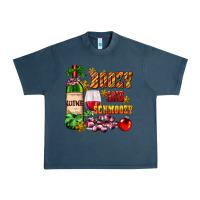 Midnight Navy boozy and schmoozy Urban Heavy Tee - AdoDesignShop
