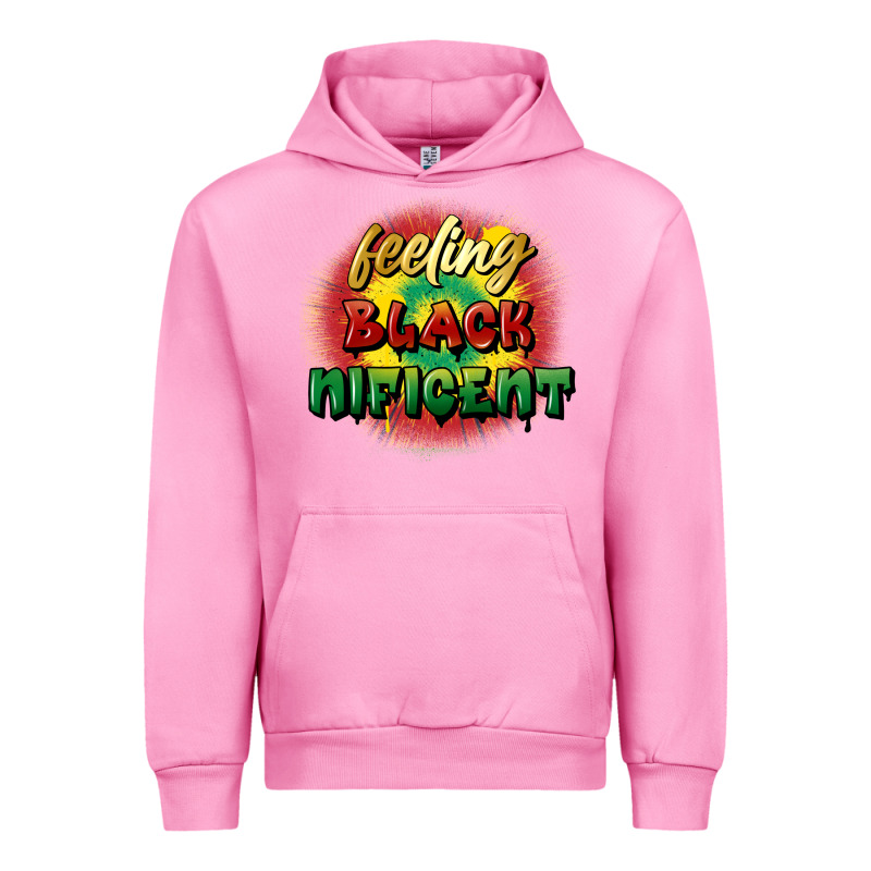 Feeling Blacknificent Urban Hoodie by FaDigitalArtStudio | Teevron