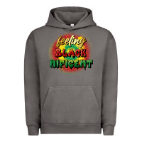 Pigment Tornado Feeling blacknificent Urban Hoodie - FaDigitalArtStudio