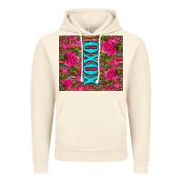 Vintage Artic xoxo valentine's day pink roses and hearts Vintage Hoodie - Jasminsmagicworld
