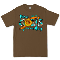 Cacao this is gods country sunflower Premium Tee - AdoDesignShop