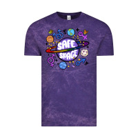Cloud Purple safe space Vintage Tee - MaliasSmallBusiness
