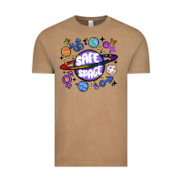 Vintage Coffee safe space Vintage Tee - MaliasSmallBusiness