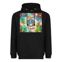 Black Shell yeah Heavyweight Hoodie - TumblerDesignByShophia