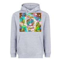 Heather Grey Shell yeah Heavyweight Hoodie - TumblerDesignByShophia