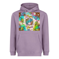 Lavender Shell yeah Heavyweight Hoodie - TumblerDesignByShophia