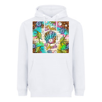 White Shell yeah Heavyweight Hoodie - TumblerDesignByShophia