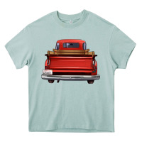 Arona western red truck back view Heavy Core Tee - FaDigitalArtStudio