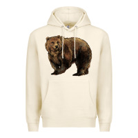 Tofu Grizzly Bear Premium Hoodie - HowdyJamesFarm