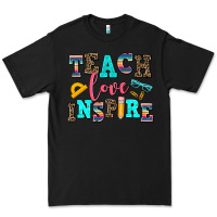 Black teach love inspire Premium Tee - AdoDesignShop