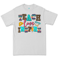 Dove Grey teach love inspire Premium Tee - AdoDesignShop
