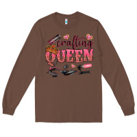 Chestnut crafting queen Long Sleeve Tee - NancyCooperArtShop