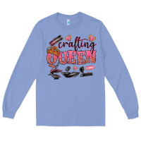 Colony Blue crafting queen Long Sleeve Tee - NancyCooperArtShop