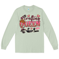 Matcha crafting queen Long Sleeve Tee - NancyCooperArtShop
