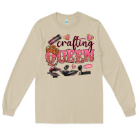 Mushroom crafting queen Long Sleeve Tee - NancyCooperArtShop