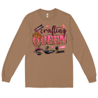 Toasted Coconut crafting queen Long Sleeve Tee - NancyCooperArtShop