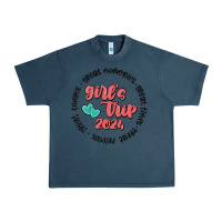 Midnight Navy girls trip Urban Heavy Tee - MaliasSmallBusiness