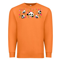 Carrot cute panda Premium Sweatshirt - TumblerDesignByShophia