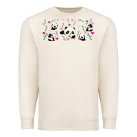 Sandshell cute panda Premium Sweatshirt - TumblerDesignByShophia