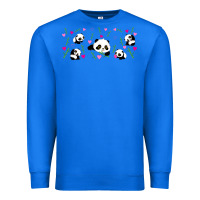 True Royal cute panda Premium Sweatshirt - TumblerDesignByShophia