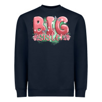 Navy big sister Heavyweight Sweatshirt - MaliasSmallBusiness
