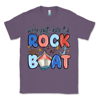 Lavender were just here to rock the boat Classic Tee - MaliasSmallBusiness