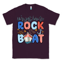Plum were just here to rock the boat Classic Tee - MaliasSmallBusiness