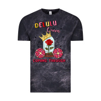 Cloud Black delulu queen coming through Vintage Tee - MaliasSmallBusiness