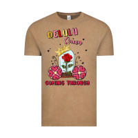 Vintage Coffee delulu queen coming through Vintage Tee - MaliasSmallBusiness