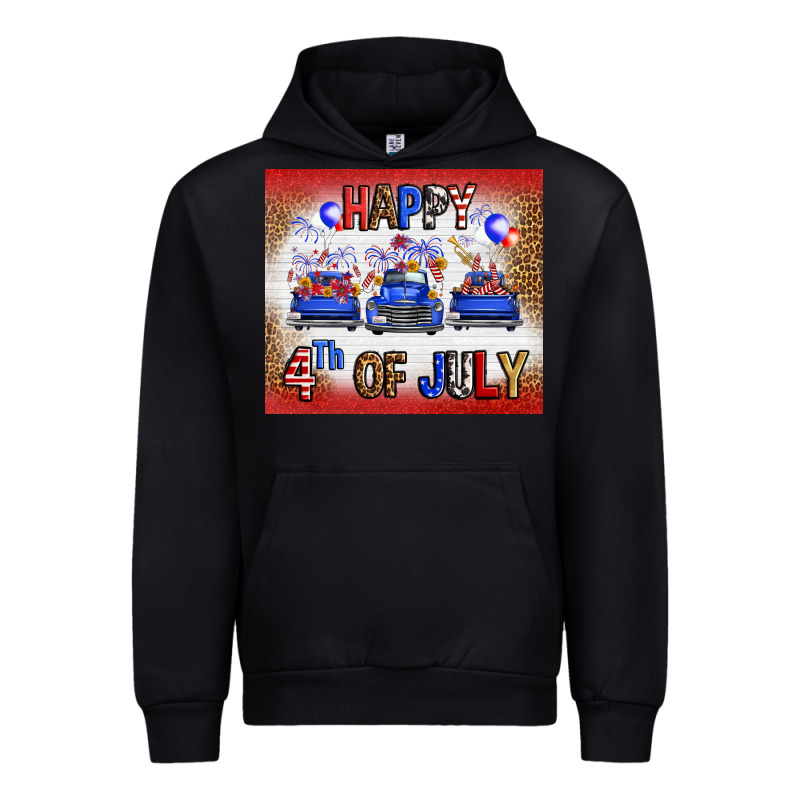 Western Happy Fourth Of July Urban Hoodie by FaDigitalArtStudio | Teevron