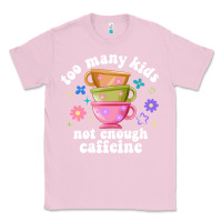 Bubblegum Pink too many kids not enough caffeine Classic Tee - JahusDesignShop