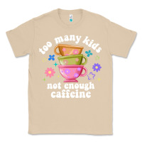 Mushroom too many kids not enough caffeine Classic Tee - JahusDesignShop