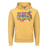 Vintage Mustard Life is better with my flip flops Vintage Hoodie - NancyCooperArtShop