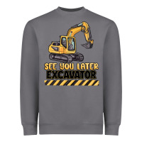 Storm see you later excavator Heavyweight Sweatshirt - MaliasSmallBusiness