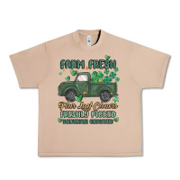 Burro farm fresh four leaf clovers Urban Heavy Tee - MaliasSmallBusiness