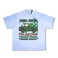 Grape Ice farm fresh four leaf clovers Urban Heavy Tee - MaliasSmallBusiness