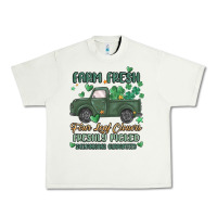 Pistachio farm fresh four leaf clovers Urban Heavy Tee - MaliasSmallBusiness