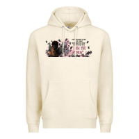 Tofu i am the storm with girl and butterflies Premium Hoodie - TumblerDesignByShophia