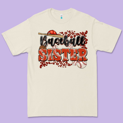 Baseball Sister Premium Tee Designed By Jahusdesignshop