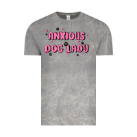 Cloud Rock anxious dog lady Vintage Tee - MaliasSmallBusiness