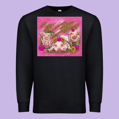 Pigs Premium Sweatshirt Designed By Tumblerdesignbyshophia