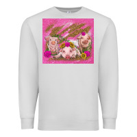 Dove Grey pigs Premium Sweatshirt - TumblerDesignByShophia